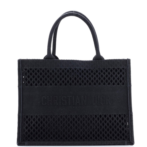 Dior Book Tote Mesh Canvas Medium