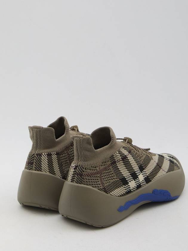 Burberry Check knit Neptune sneakers