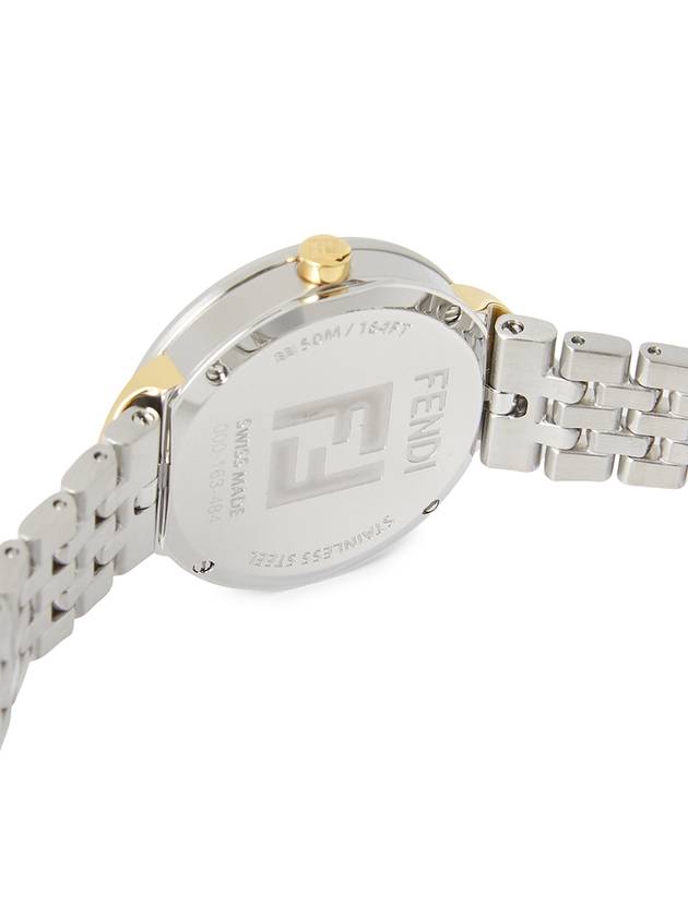 Fendi Forever Fendi Round 30mm Stainless Steel Watch Gold