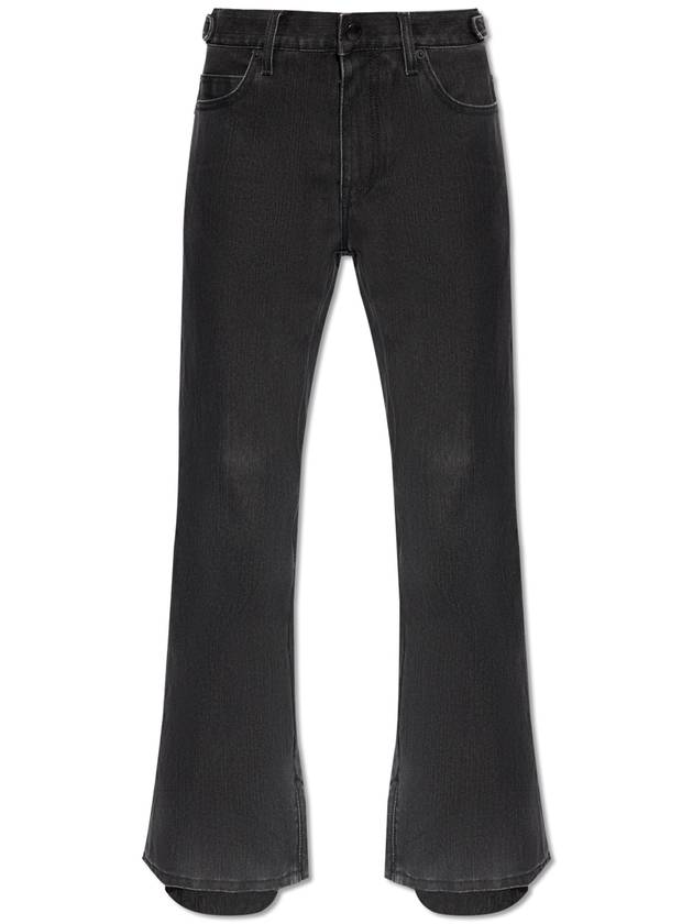Balenciaga Denim Straight Pants 777211TPW598195 WASHED BLACK RING