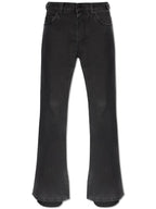 Balenciaga Denim Straight Pants 777211TPW598195 WASHED BLACK RING