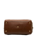 Saint Laurent 322050 Shoulder Bag Leather Brown