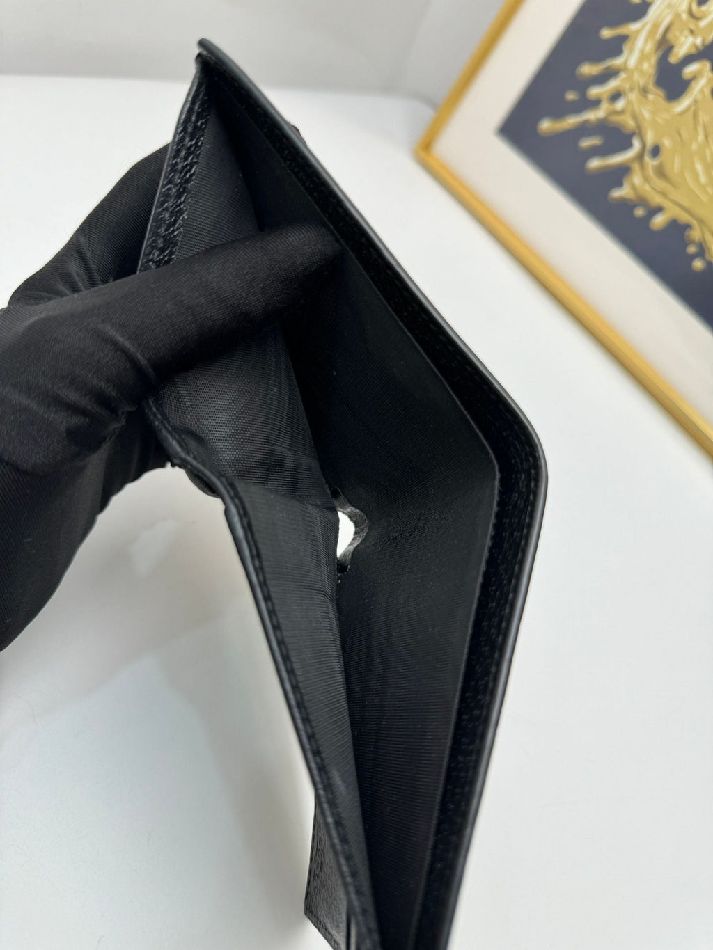 Gucci Marmont Wallet Black 11*9.5cm 108160