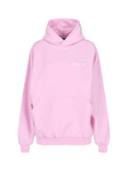 Balenciaga Beverly Hills Embroidered Hooded Top Pink