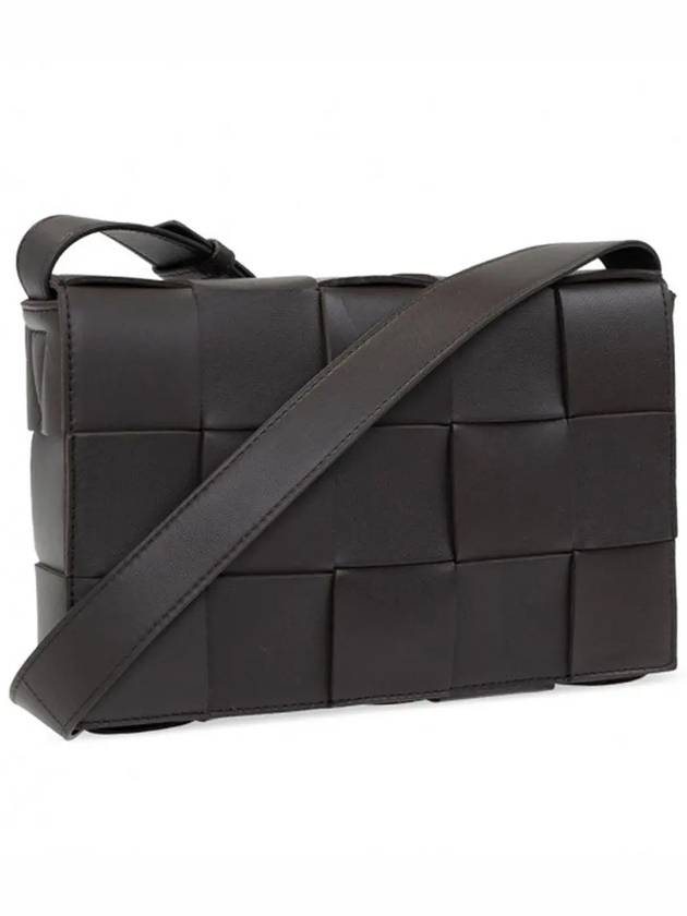 Bottega Veneta Intrecciato Cassette Cross Bag Fondente