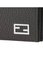 Fendi Baguette Card Wallet Grey