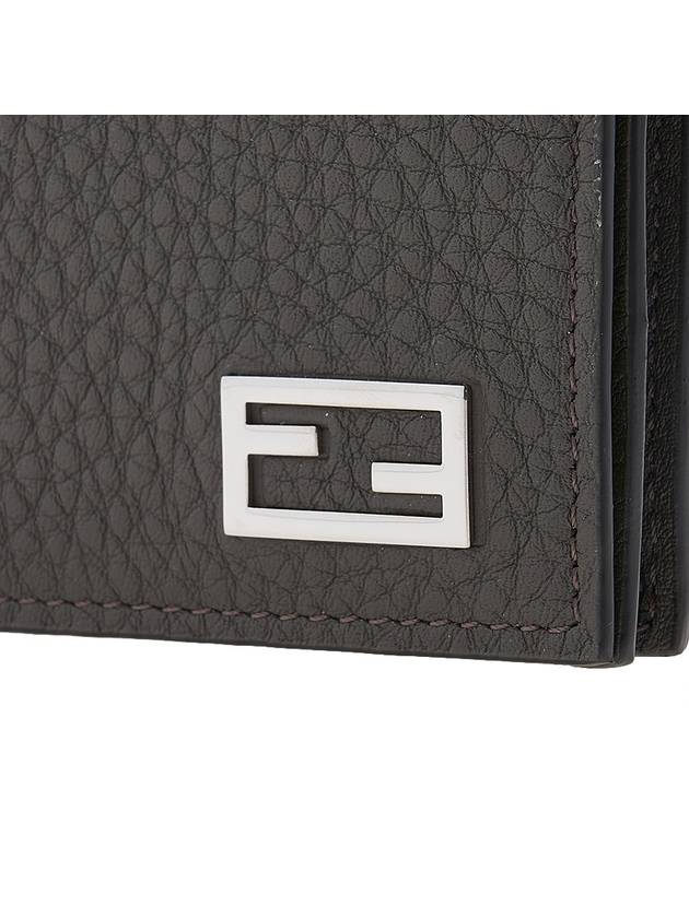Fendi Baguette Card Wallet Grey