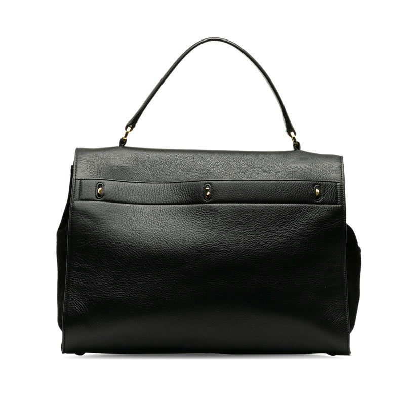 Saint Laurent Handbag Black Leather  Saint Laurent