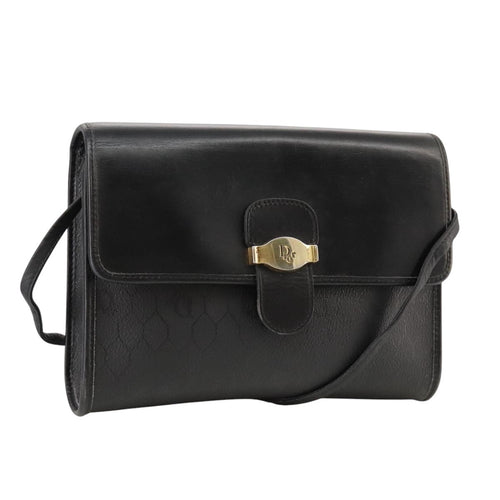 Dior Honeycomb  Leather Shoulder Bag (Pre-Owned)