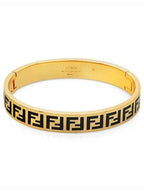 Fendi FF Logo Bracelet Gold