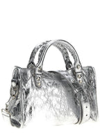 Balenciaga Women s Le City Mini Shoulder Bag Silver