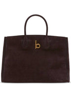 Burberry Rocking Horse Small Tote Bag Dark Brown