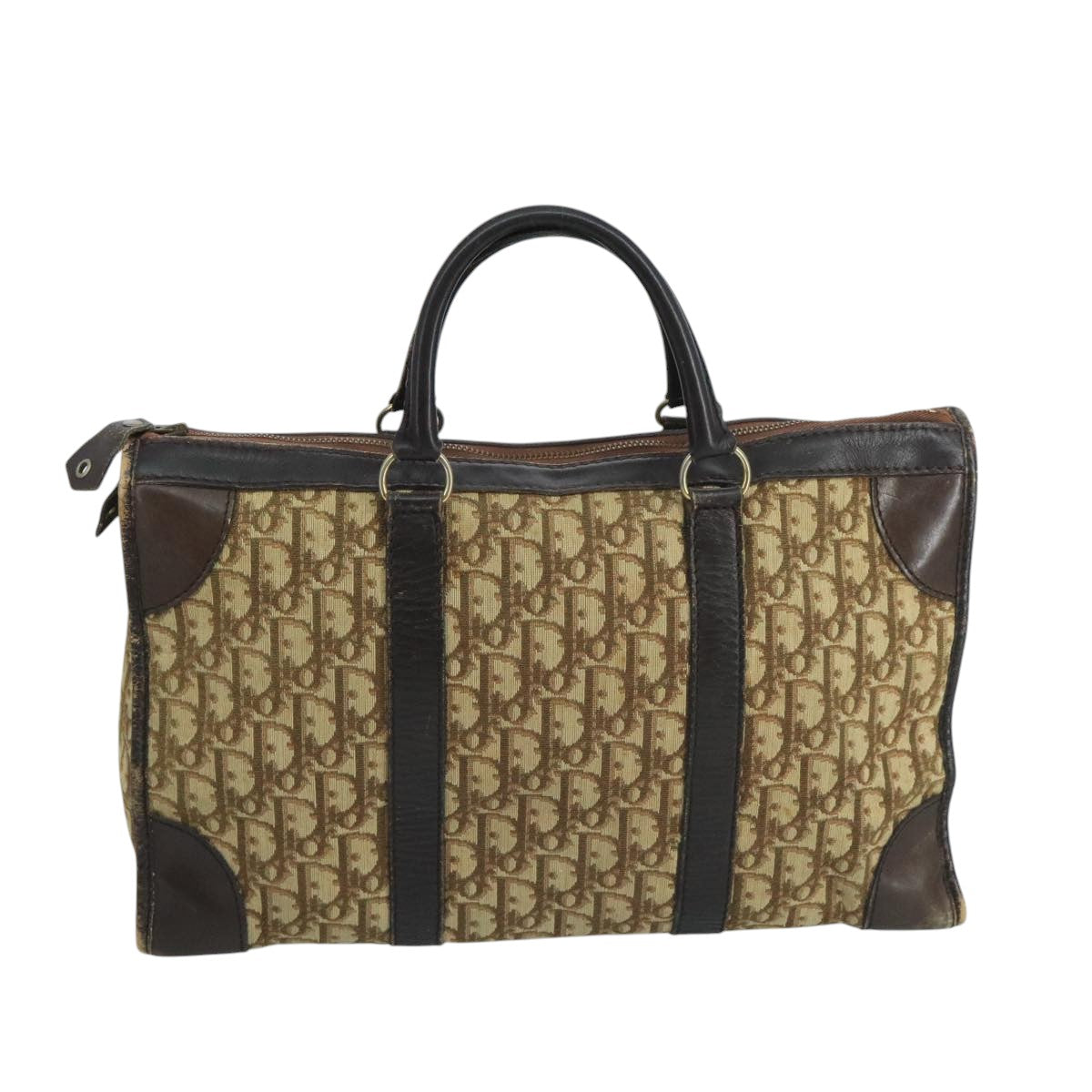 Dior Trotter  Canvas Travel Bag (Pre-Owned)