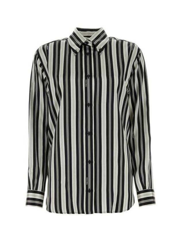 Fendi Shirt FS8143AXB0 F0GME BLACKWHITE