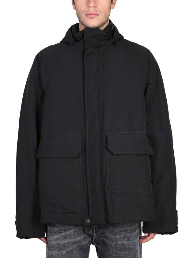 Balenciaga BB Icon Kick Parka Black