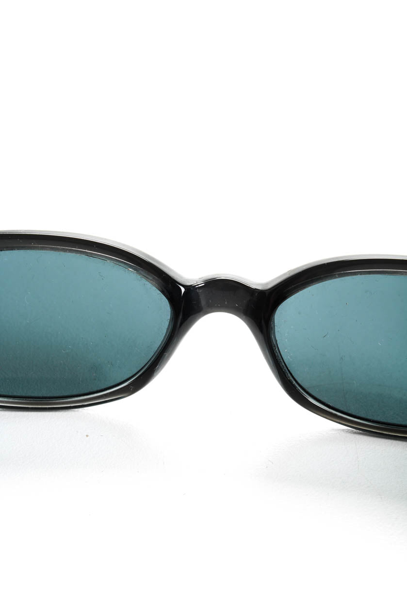 Chloe Womens Metallic Gray Round Sunglasses