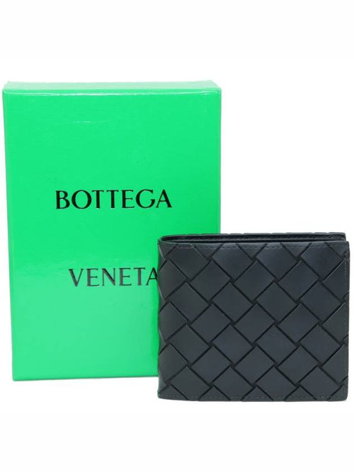 Bottega Veneta Brand new almost 605721 Intrecciato rubber silicone leather half wallet Bottega