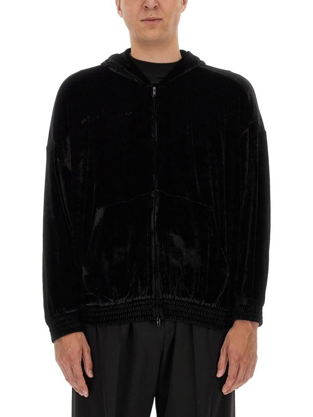Balenciaga 23 fw velvet sweatshirt 751014TOVO31000 B0040440930