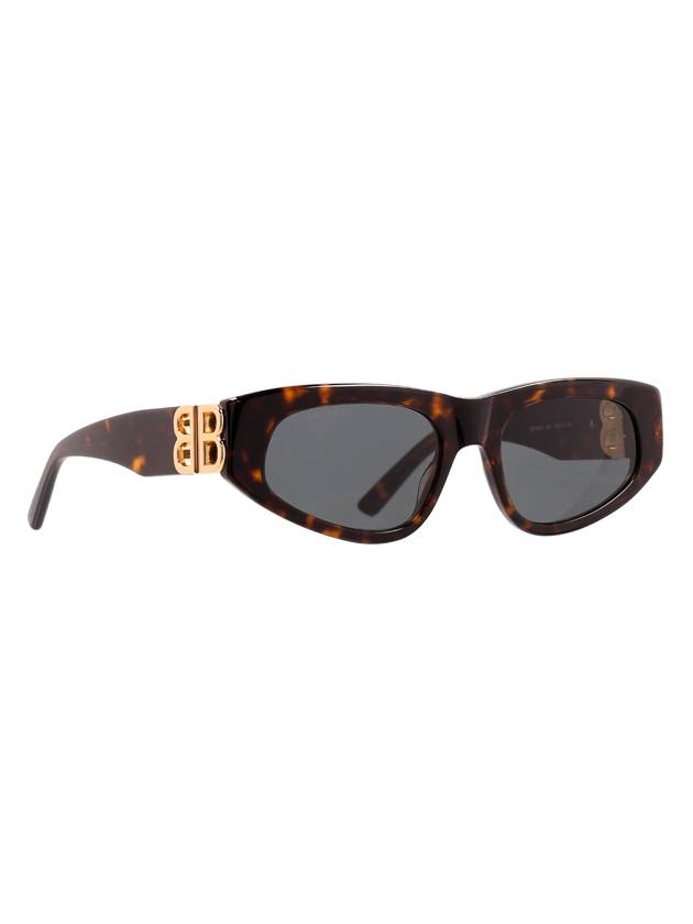Balenciaga Eyewear BB0095S 002 Dynasty D Frame Sunglasses Havana