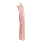 Christian Dior Galliano oriental floral jacquard dress