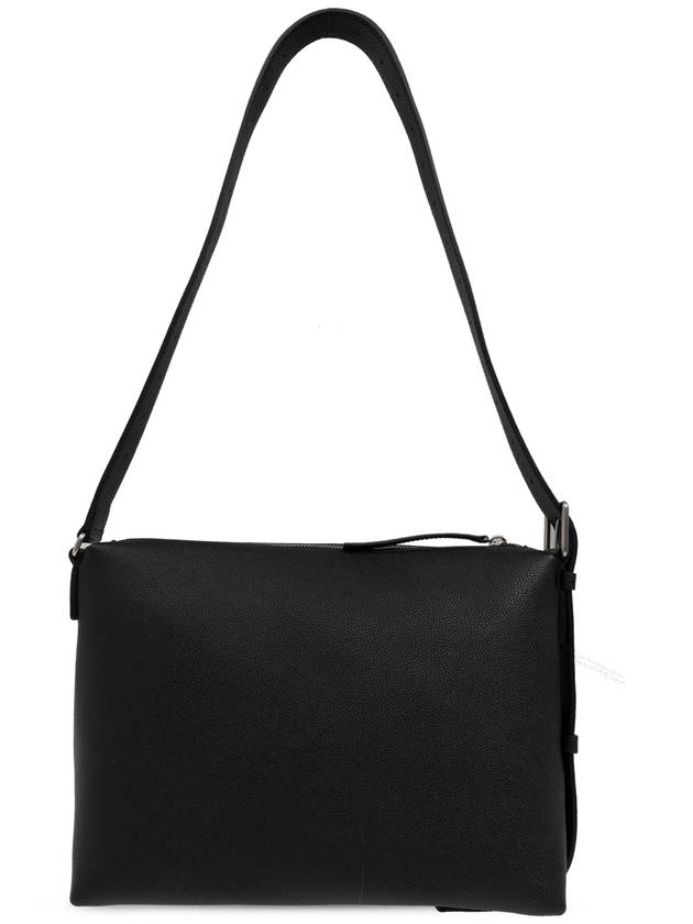 Balenciaga Small Leather Shoulder Bag Black