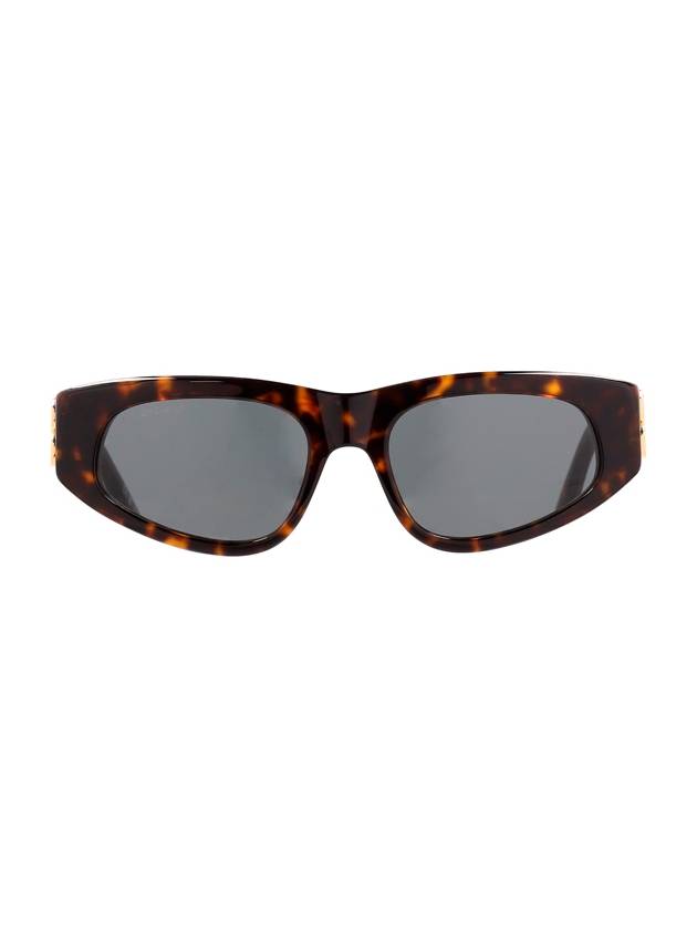 Balenciaga Eyewear BB0095S 002 Dynasty D Frame Sunglasses Havana