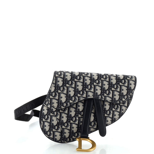 Dior Saddle Belt Bag Oblique Canvas