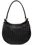 Bottega Veneta Intrecciato Gemelli Medium Tote Bag Black