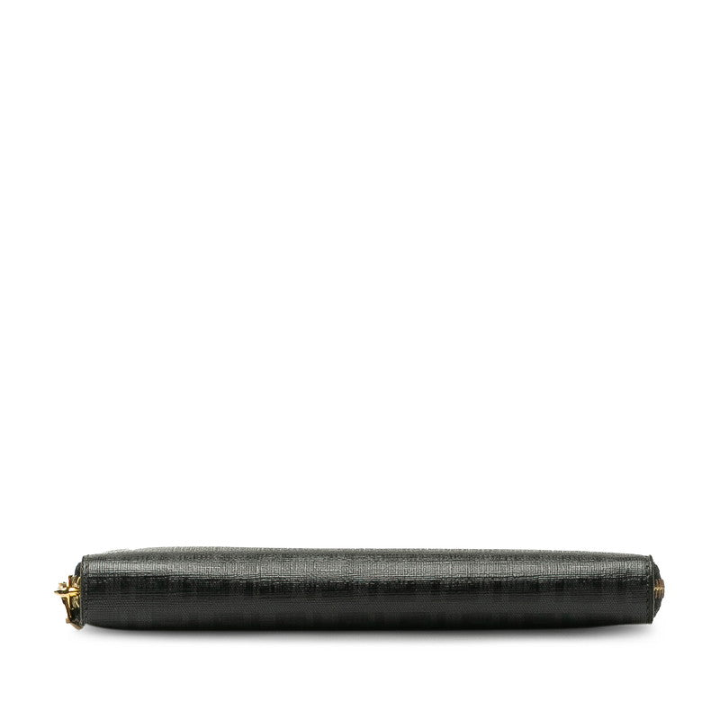 FENDI Long Wallet in Leather Black 8M0024 Ladies