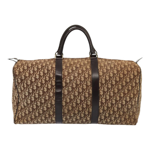 Dior Trotter  Canvas Travel Bag (Pre-Owned)