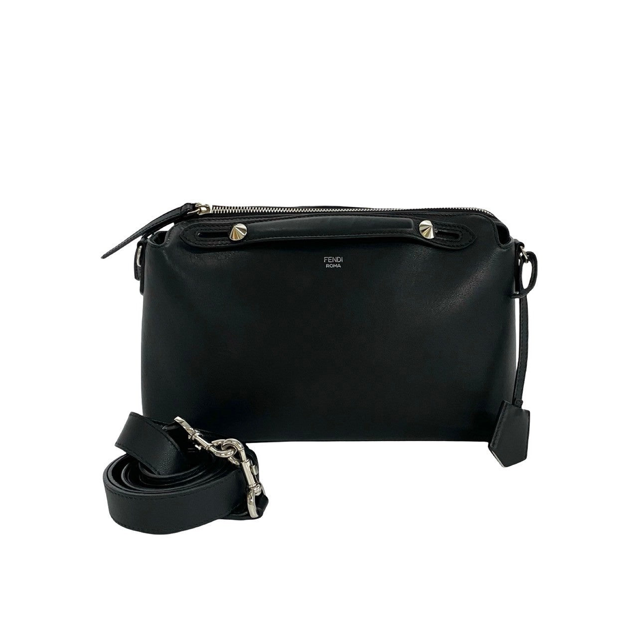 Fendi By The Way Medium Leather 2way Bag Black