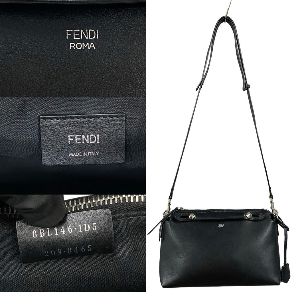 Fendi By The Way Medium Leather 2way Bag Black