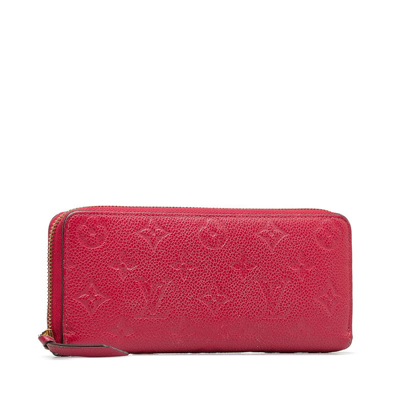 Louis Vuitton Monogram Empreinte Clemence Long Wallet M62535
