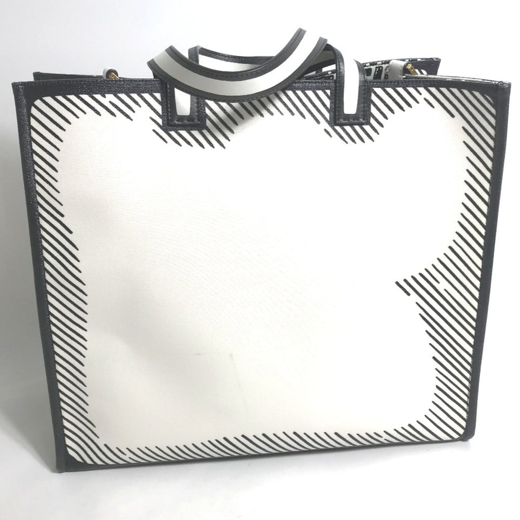 Fendi   Coated Canvas Handbag Tote Bag ()