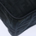 FENDI Zucca Canvas Hand Bag Black70163