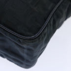 FENDI Zucca Canvas Hand Bag Black70163