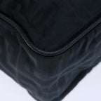 FENDI Zucca Canvas Hand Bag Black70163