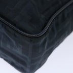 FENDI Zucca Canvas Hand Bag Black70163
