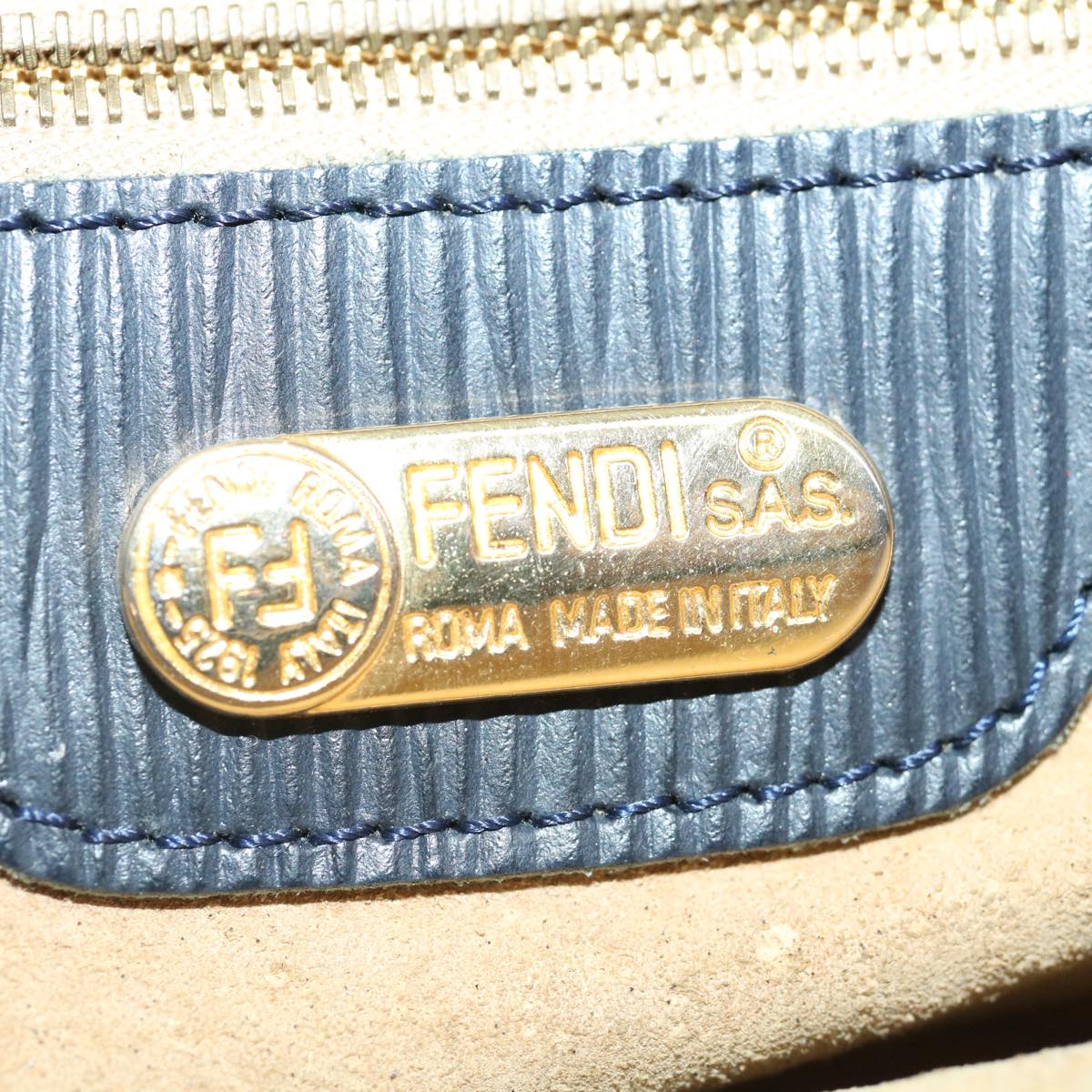 FENDI Zucca Canvas Hand Bag Black70163