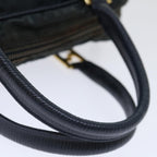 FENDI Zucca Canvas Hand Bag Black70163
