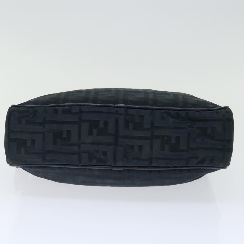 FENDI Zucca Canvas Hand Bag Black70163