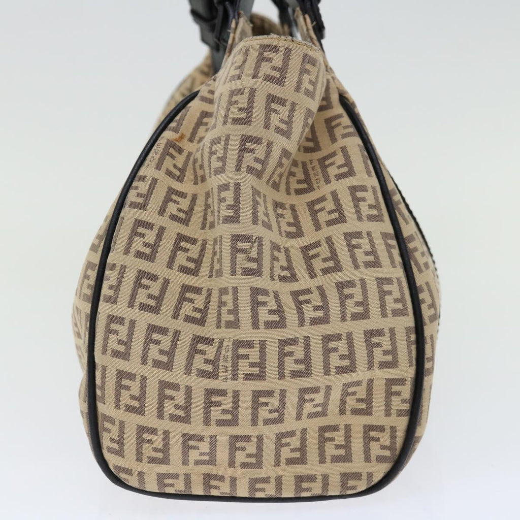FENDI Zucchino Canvas Mamma Baguette Tote Bag Beige70168