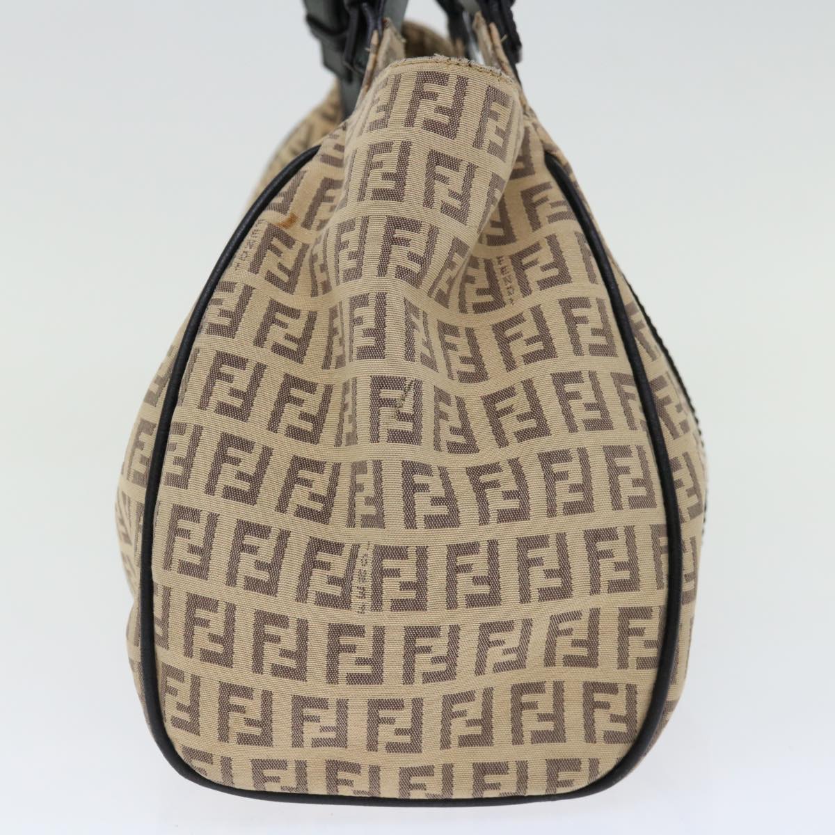 FENDI Zucchino Canvas Mamma Baguette Tote Bag Beige70168