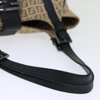 FENDI Zucchino Canvas Mamma Baguette Tote Bag Beige70168