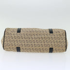 FENDI Zucchino Canvas Mamma Baguette Tote Bag Beige70168