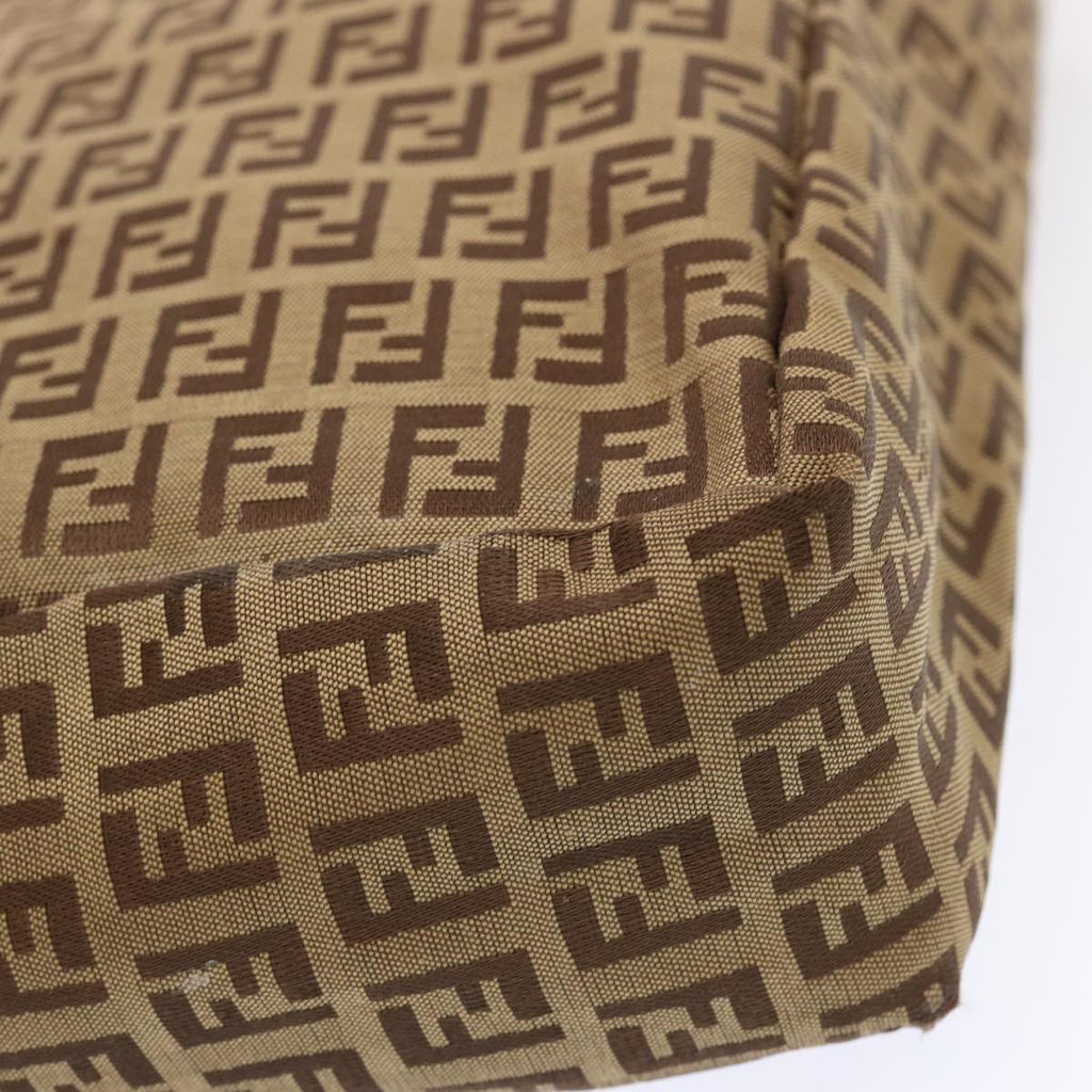 FENDI Zucchino Canvas Tote Bag Beige70169