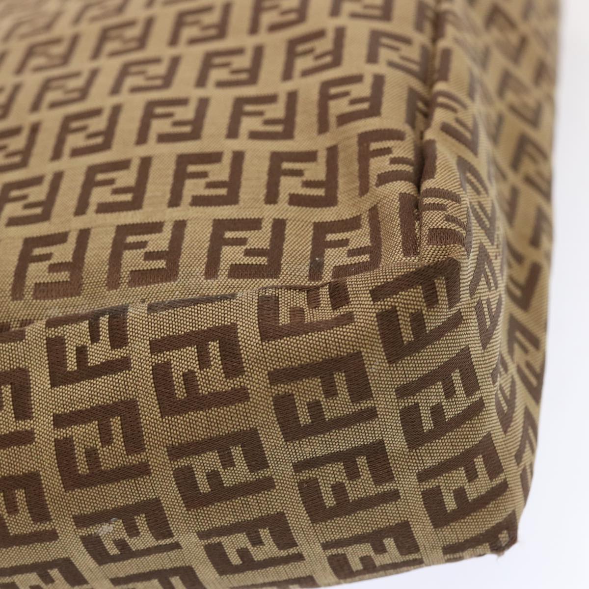FENDI Zucchino Canvas Tote Bag Beige70169
