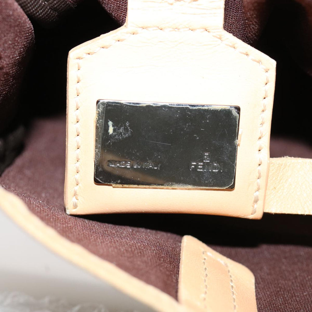 FENDI Zucchino Canvas Tote Bag Beige70169