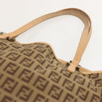 FENDI Zucchino Canvas Tote Bag Beige70169