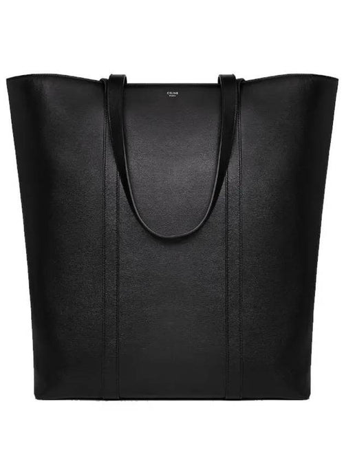 CELINE Museum Smooth Calfskin Tote Bag Black